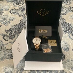 LUXURY WATCH- Limited edition Swiss made GV2 Christel diamond watch